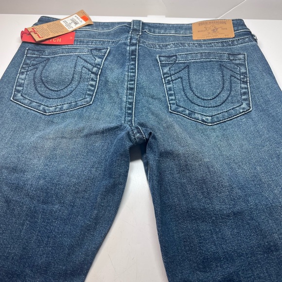 True Religion Halle Velvet Back Rips Skinny Stretch 30 Inseam 29” Vintage NWT - Picture 6 of 6